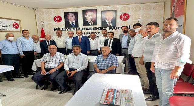 MHP Merkez İlçede gönüller hizmet aşkıyla yanıyor