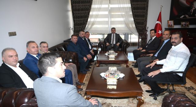 OTSO Başkanı Aksoy'dan Vali Erdinç Yılmaz'a ziyaret