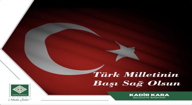 Kadir Kara, "Türk milletinin başı sağolsun"