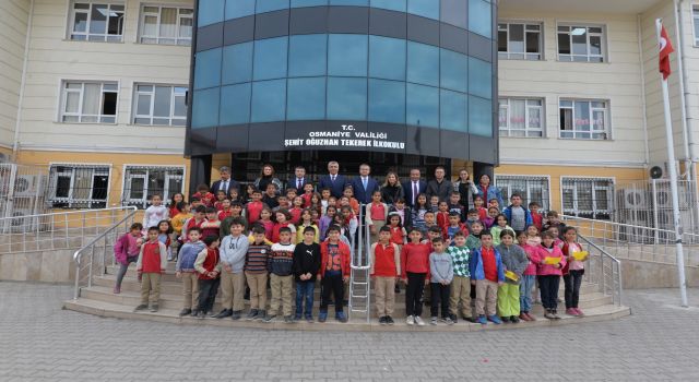 Aydın Albak, Şehit Oğuz Tekerek İlkokulu "Kariyer Planlama Etkinliğine" katıldı