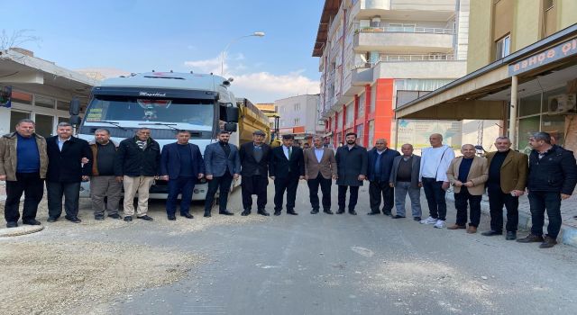 Başkan İbrahim Baz, asfalt çalışmalarını yerinde inceledi
