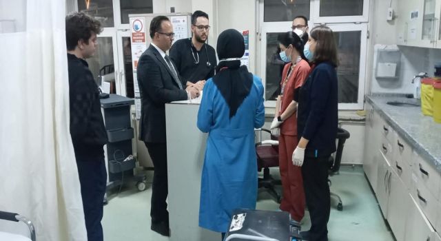 İl Sağlık Müdürü Ahmet Kara, Bahçe Fizik Tedavi ve Rehabilitasyon Hastanesini ziyaret etti