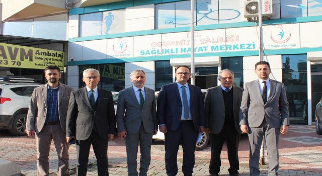 İl Sağlık Müdürü Ahmet Kara, Sağlıklı Hayat Merkezini ziyaret etti