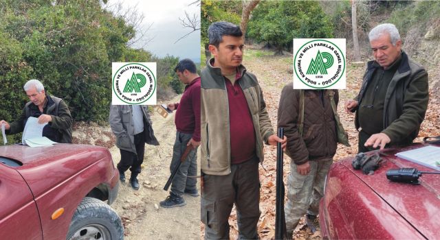 Osmaniye'de yasa dışı avcılık yapan 4 şahsa cezai işlem uygulandı