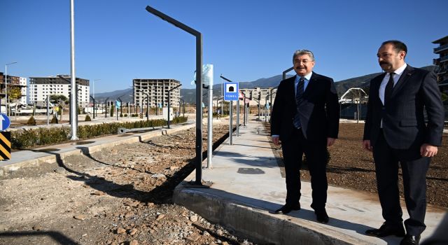 Çocuk Trafik Eğitim Parkı ve Sosyal Alanında sona gelindi