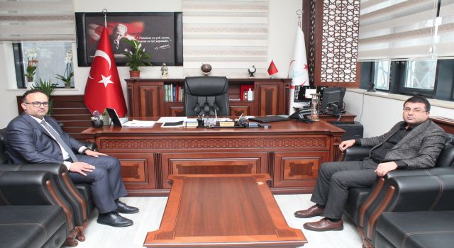Başkan Mehmet Daşöz'den İl Sağlık Müdürü Kara'ya ziyaret