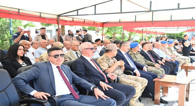 OKÜ Rektörü Uzun, Jandarma Özel Harekat Taburu Korkutları uğurlama törenine katıldı