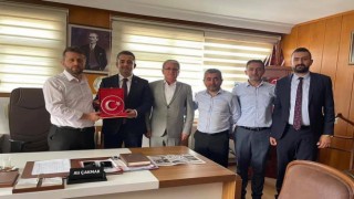 Fatih Özdokur'dan Müftü Çakmak'a "Hoşgeldiniz" ziyareti