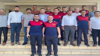 Mehmet Fatih Özdokur'dan Osmaniye Belediyesi itfaiye personeline teşekkür ziyareti