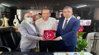 Osmaniye Teşkilatından MHP MYK üyesi Ali Fuat Kardaş''a iade-i ziyaret