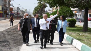 Osmaniye Belediye Başkanı Kadir Kara, incelemelerde bulundu