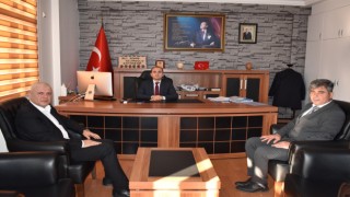 Büro Memur-Sen Başkanı Yılmaz'dan Toprakkale Kaymakamı Selimoğlu'na ziyaret