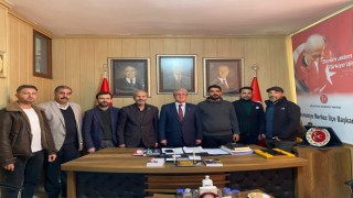 CGC’den, MHP Merkez İlçe Başkanı Bilal Çenet’e ziyaret