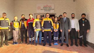 İl Sağlık Müdürü Kara, Osmaniye Merkez 6, 12 ve 13 nolu Acil Sağlık Hizmetleri İstasyonlarını ziyaret etti
