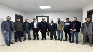 Milletvekili İsmail Kaya, TÜGVA Osmaniye İl Temsilcisi Gürbüz'ü ziyaret etti