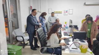Ahmet Kara, Düziçi Devlet Hastanesi acil servisini ziyaret etti