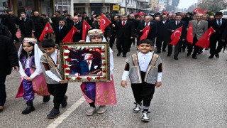 Atatürk'ün Osmaniye'ye gelişinin 98. yıldönümü törenle kutlandı
