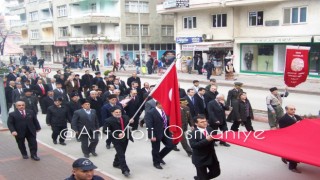 Atatürk’ün Osmaniye’ye gelişinin yıl dönümü törenlerle kutlandı