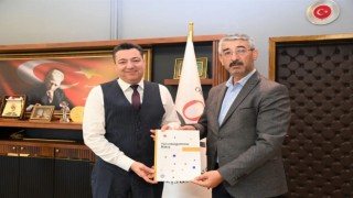 Eğitim-Bir-Sen Osmaniye Şube Başkanı Kahraman'dan OKÜ Rektörü Uzun'a ziyaret