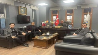 Engin Gönen'den OTSO Başkanı Devrim Aksoy'a ziyaret