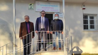 İl Sağlık Müdürü Ahmet Kara, Küçük Tüysüz Aile Sağlığı Merkezini ziyaret etti