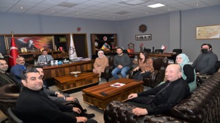 OKÜ rektörü Uzun, Basın Halkla İlişkiler Birimi Çalışanlarının 10 Ocak Çalışan Gazeteciler Günü'nü kutladı