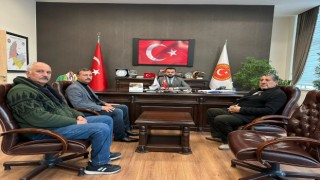 Şehit Aileleri Derneğinden İl Genel Meclis Başkanı Mehmet Ali Gizlice'ye ziyaret