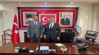 Volkan Işık, Düziçi Belediye Başkanı Alper Öner'i ziyaret etti