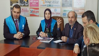 DEVA Partili Elif Esen, Osmaniye'de gazetecilerle buluştu