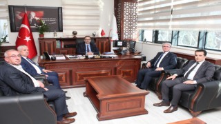 MHP Merkez İlçe Başkanı Bilal Çenet'ten İl Sağlık Müdürü Kara'ya ziyaret