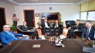 Vali Yılmaz'dan Kilis Adalet Komisyonu Başkanı Murat Serdar Çakıroğlu'na ziyaret